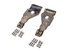 Exhaust support brackets in Titanium for Porsche 996 / 997 - 99611122702, 99611122802, 99611122703, 99611122803, 99611122700, 99611122701, 99611122800, 99611122801, 99611123702, 99611123802, 99611123703, 99611123803, 99611123704, 99611123804